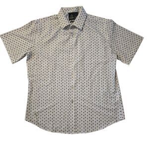 Rugby University XL Button Up Shirt Palm Trees Golf Performance Travel Outdoors